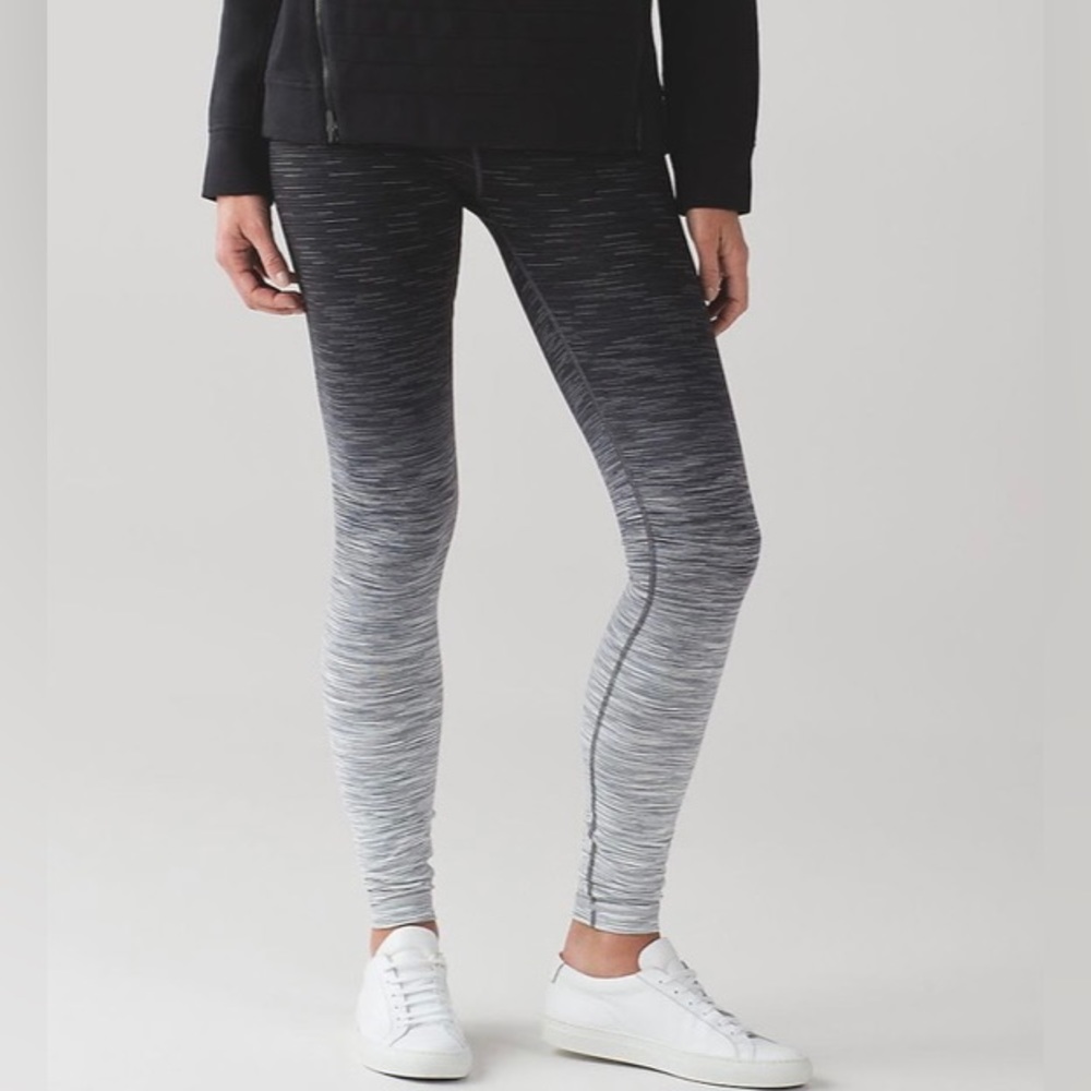 EUC 🍋 Lululemon Wunder Under Hi-Rise Tight *Ombre Melange 28”